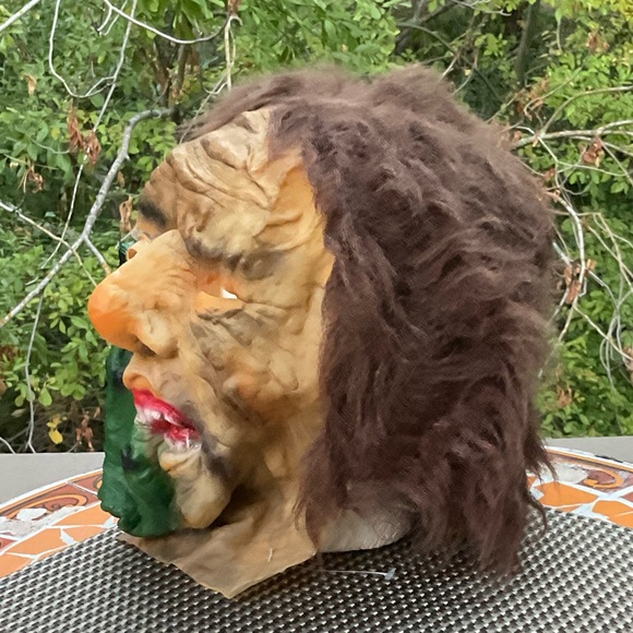 Gory scary haunted monster ugly halloween costume face mask - Picture 2 of 6
